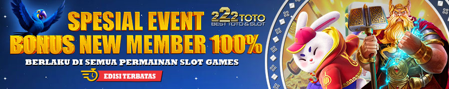 222TOTO bonus 100% all slot